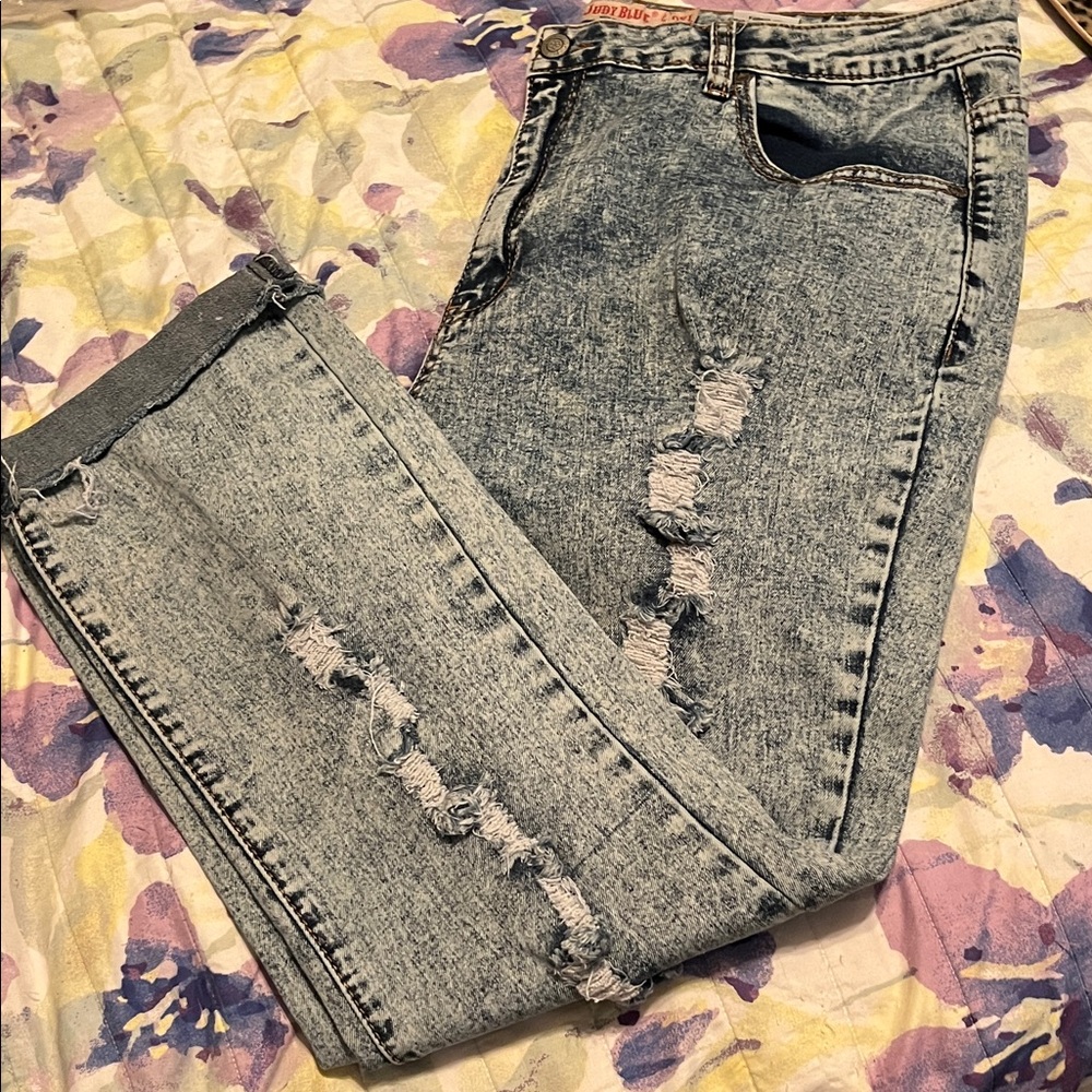 Judy Blue Light Blue Denim Jeans